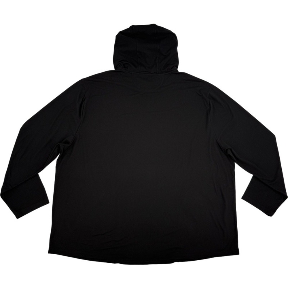 FRESH CLEAN THREADS 3XL Black Tech Pullover Hoodie Zipper Pockets Activewear - Picture 4 of 10